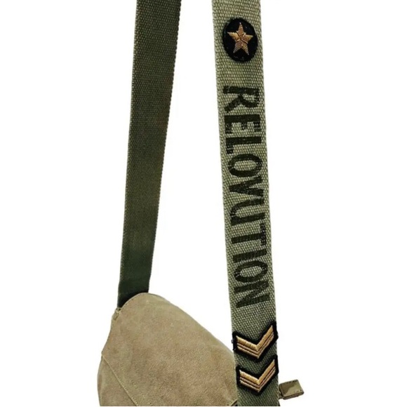 MILITARY GREEN , AMAZING HANDBAG, ARMY - Picture 2 of 4